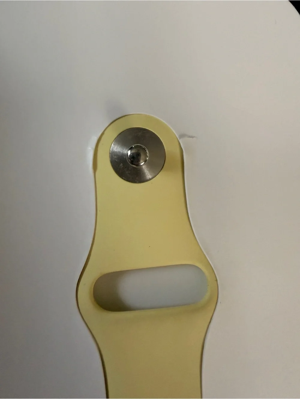 New Authentic Apple Watch 40mm Sport Band Lemon Cream W/Box